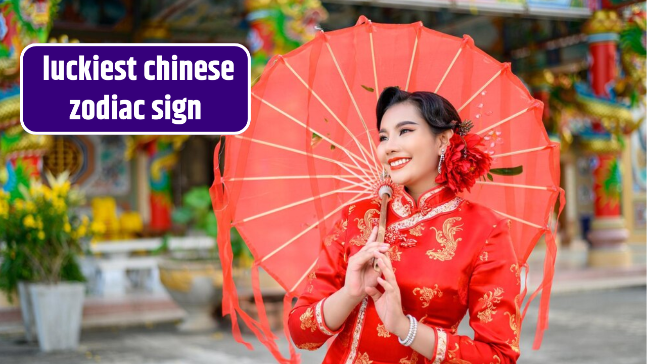 TOP 5 luckiest chinese zodiac sign